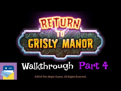 Return to Grisly Manor: Walkthrough Part 4 (Laser Beam) & iOS iPad Gameplay (By Fire Maple Games) - YouTube