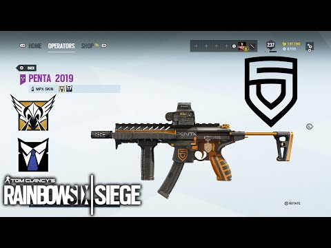 Penta ESPORTS Weapon Skin - Rainbow Six Siege