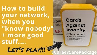 So you think you can't network because you "know nobody" + more