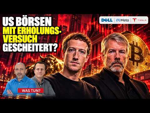 Börsenrally - Die Vorzeichen stehen gut! Nasdaq 100, Dell, Meta, Tesla, Bitcoin, Strategy im Check