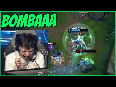 Zeus HUGE Outplay On Hans Sama's Draven