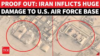 ON CAM: Iran Missiles & Drones DECIMATE F-35 Hangars At US Base In UAE's Al Dhafra Base | WATCH