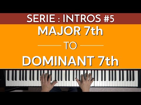 INTROs : [EP.5] Major 7th and Dominant 7th | Imaj7 - bIII7 - bVImaj7 - V7 | Lesson by GIMIX STUDIO
