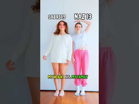 My height in big family of 8 (crazy) #norrisnuts