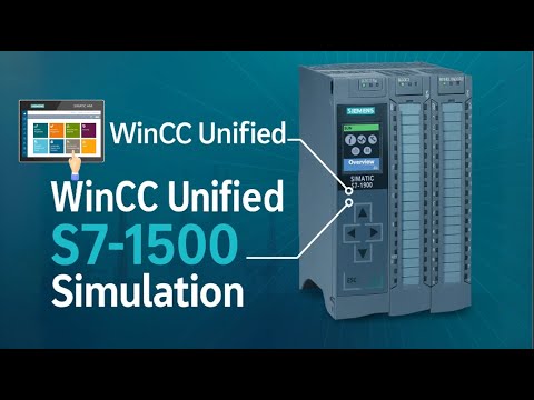 Master WinCC Unified HMI and S7-1500 Simulation in Just Minutes