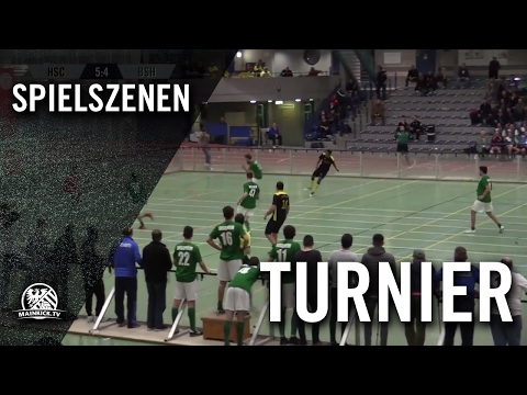 SC 1960 Hanau - FSV Bischofsheim (Halbfinale, Hallenmasters Hanau 2017) - Spielszenen | MAINKICK.TV