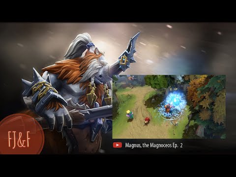 Dota 2 Magnus, the Magnoceros Ep. 2 - Skewer + RP + Refresher + Skewer + Echo Slam Combo?