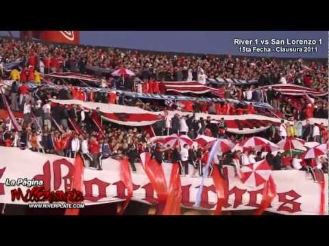 "Â¡Cada vez te quiero más!" Barra: Los Borrachos del Tablón • Club: River Plate