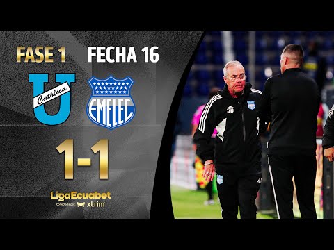 FULL SUMMARY: U. CATÓLICA 1-1 EMELEC l ECUABET LEAGUE - MATCHDAY 16