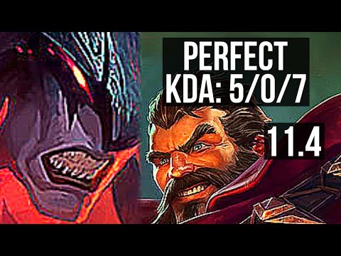 AATROX vs GRAVES (JUNGLE) | 5/0/7, 400+ games | BR Diamond | v11.4