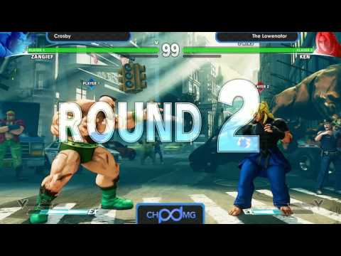 TSTXI   SFV Losers finals -  Loewenator vs Crosby