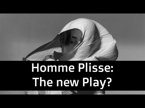Homme Plisse: the new Play? | Discussion | Issey Miyake