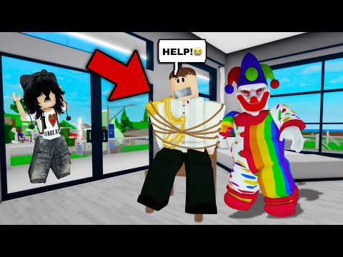 Nakuha ng CLOWNS si PRESI! sa BROOKHAVEN! (ROBLOX RP TAGALOG)