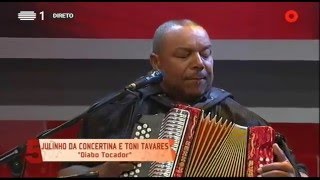 Julinho da Concertina e Toni Tavares “Diabo Tocador" - Marta Crawford - 5 Para a Meia Noite