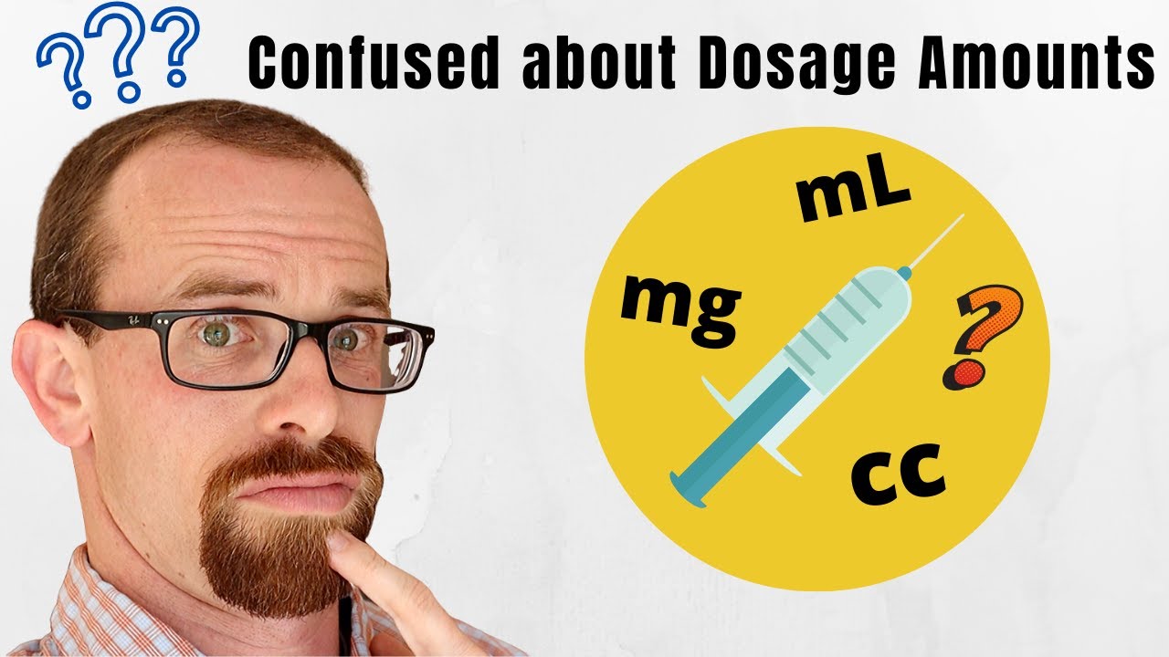 Confused About Dosage Amounts  (Testosterone Replacement Therapy)