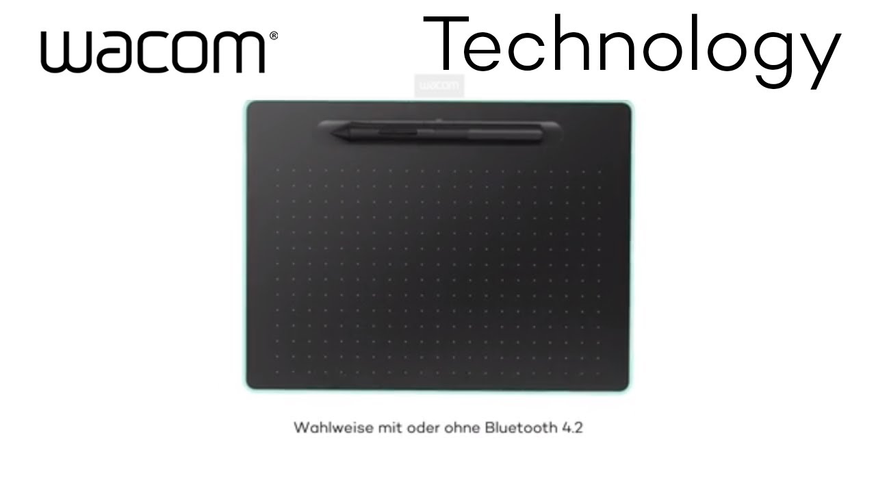 Wacom Stifttablet Intuos S BT Creative Pen Tablet Schwarz