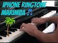Iphone ringtone Marimba piano variations (sheet+midi)