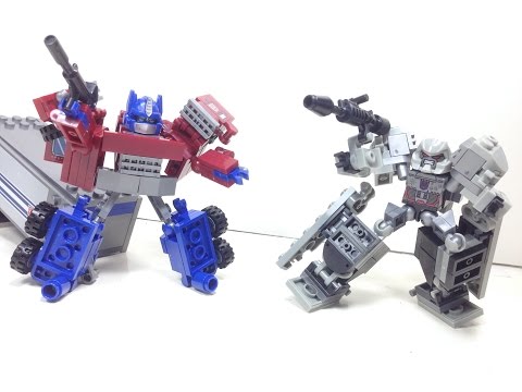 Kre O Battle Changers Optimus Prime vs Megatron Review