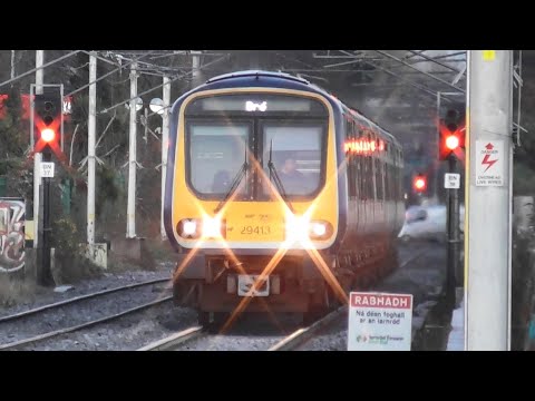 Irish Rail 29000 Class Commuter Train 29413 - Booterstown Station, Dublin