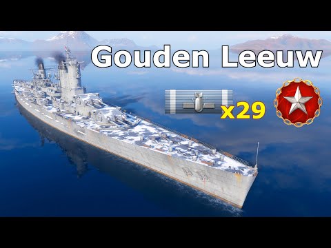 World of WarShips Gouden Leeuw - 242K Damage