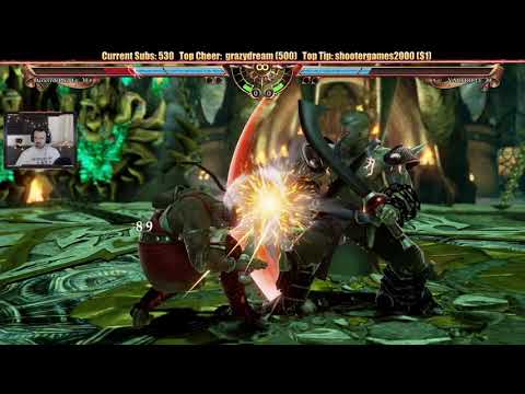 Soul Calibur VI: Libra of Souls playthrough pt7 - A Duel with Geralt of Rivia!