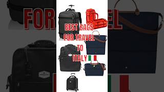 My Top 5 luggage and bags for travel in Italy #shorts