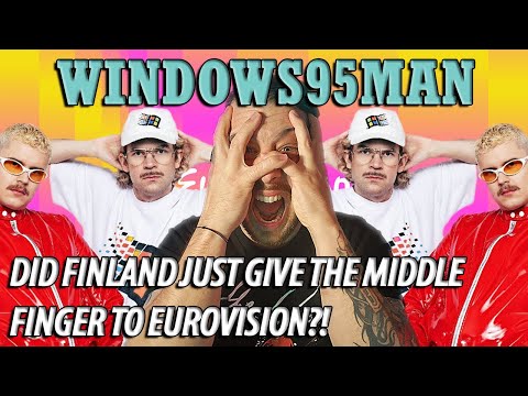 Elder Emo Reacts to Windows95Man - No Rules! | FINLANDS EUROVISON ENTRY |  ELDER EMUNK REACTION