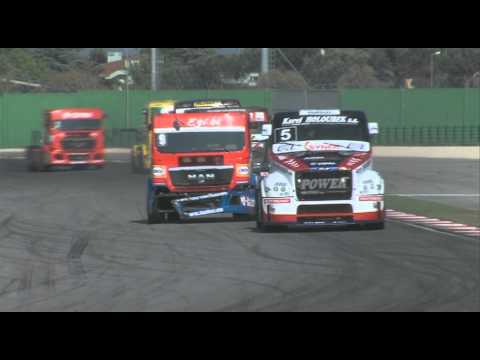 European Truck Racing Championship, Race 2 crash, David Vršecký vs Uwe Nittel
