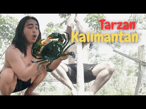 tarzan-kalimantan-part-01-makan-kepiting-mentah