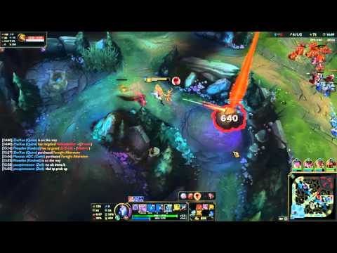 Draven steal blue buff and gromp with ulti