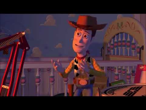Woody Pushes Buzz Out the Window (TheCartoonMan12 Crossover)