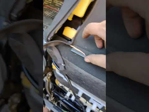 5th gen. Chevy Camaro driver seat recliner motor location