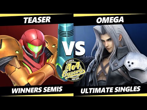 4o4 Smash Night 32 Winners Semis - Teaser (Samus) Vs. omega (Sephiroth) SSBU Ultimate Tournament