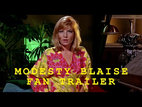 Modesty Blaise (1966) FAN MADE RETRO TRAILER