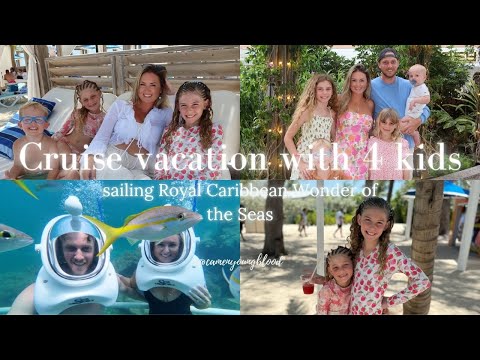 Thumbnail for FULL WEEK CRUISE VACATION WITH 4 KIDS // Royal Caribbean Wonder of the Seas review // family vacay
