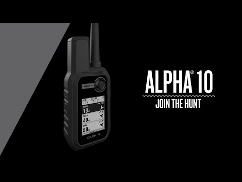 Garmin Alpha 10: una soluzione compatta per il rilevamento e l'addestramento cinofilo