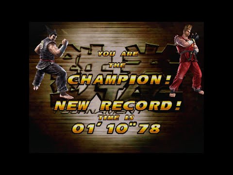 (Arcade PCB) Tekken Tag Tournament - Speedrun, Completed in 1'10"78 on Ultra Hard Difficulty