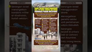 Israel Bak Ogah Damai! Zionis Tak Cuma Serang Gaza, IDF Turut Lancarkan Rudal ke Lebanon dan Suriah