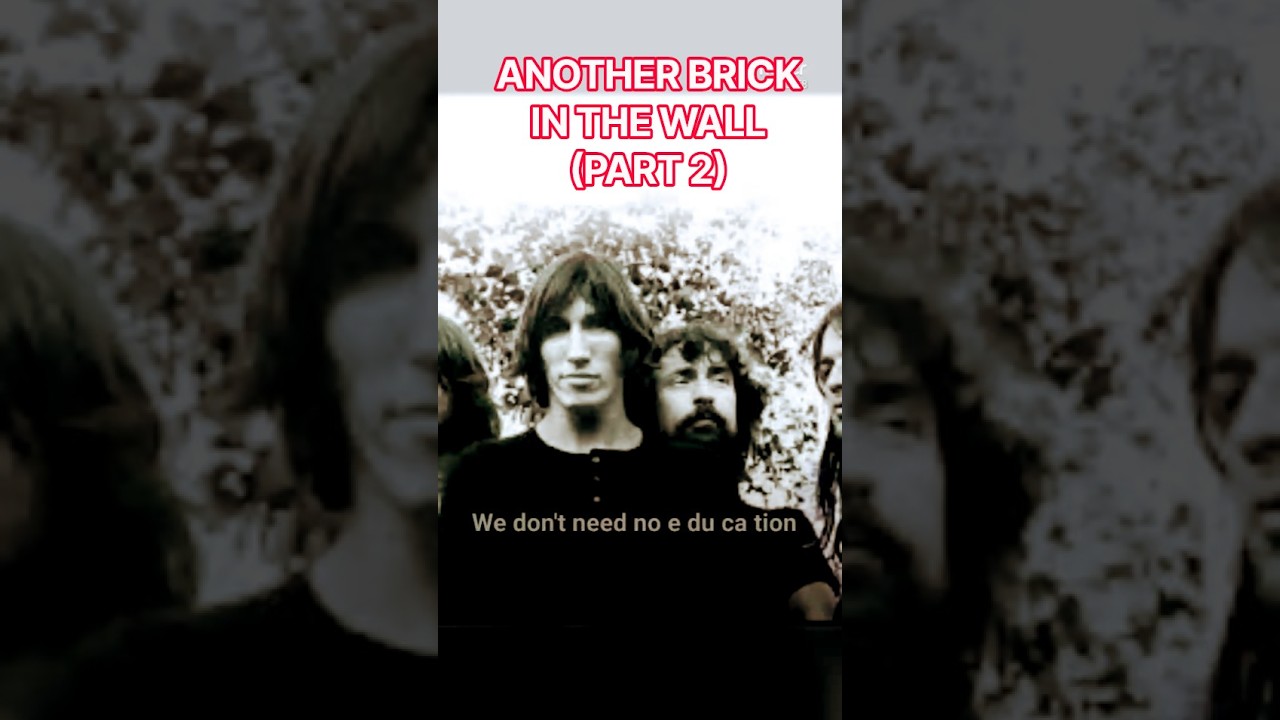 Pink Floyd | Another Brick In The Wall | Music Video | Lyrics in Discription | Cover by Bipin