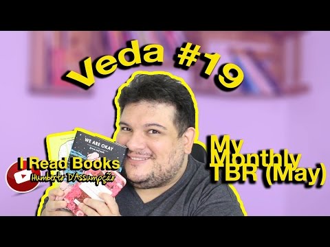 #VEDA 19 - May #TBR  - I Read Books -  Eu Leio Livros - Legendado