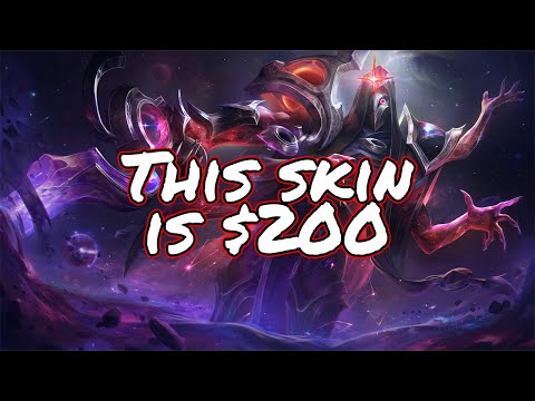 LoL adds a $200 skin angering their playerbase (Reddit Moderators Censor backlash)