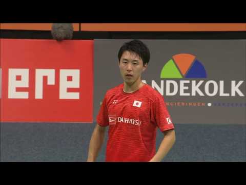 Wang Tzu Wei vs Yu Igarashi (MS, SF) - Yonex Dutch Open 2017