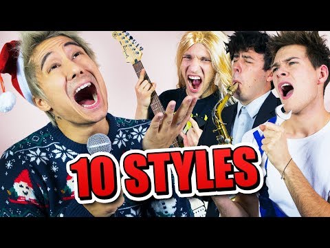 LAST CHRISTMAS in 10 STYLES | Julien Bam
