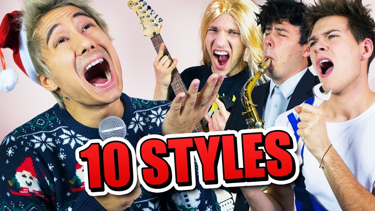LAST CHRISTMAS in 10 STYLES | Julien Bam