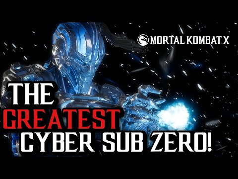 SPARRING WITH THE BEST CYBER SUB ZERO PLAYER! | MKX