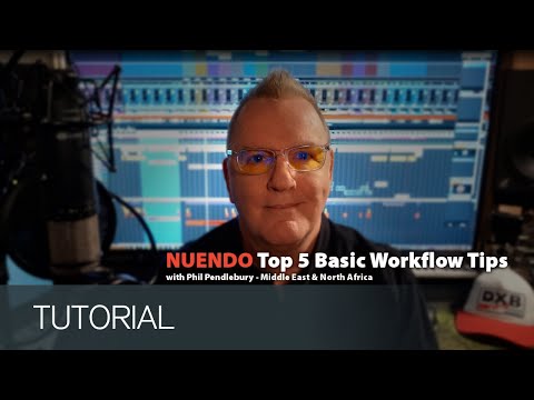 My Top 5 Basic Workflow Tips for Nuendo 11