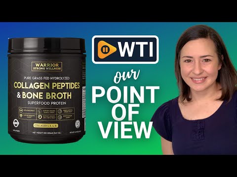 Warrior Strong Wellness Collagen Powder - WTI product video review