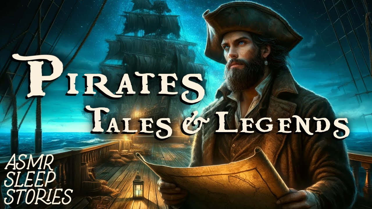 Enchanting Pirate Tales & Legends | Cozy British ASMR | Fantasy Bedtime Stories
