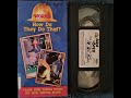 Works How Do They Do That 1998 Sony Wonder VHS