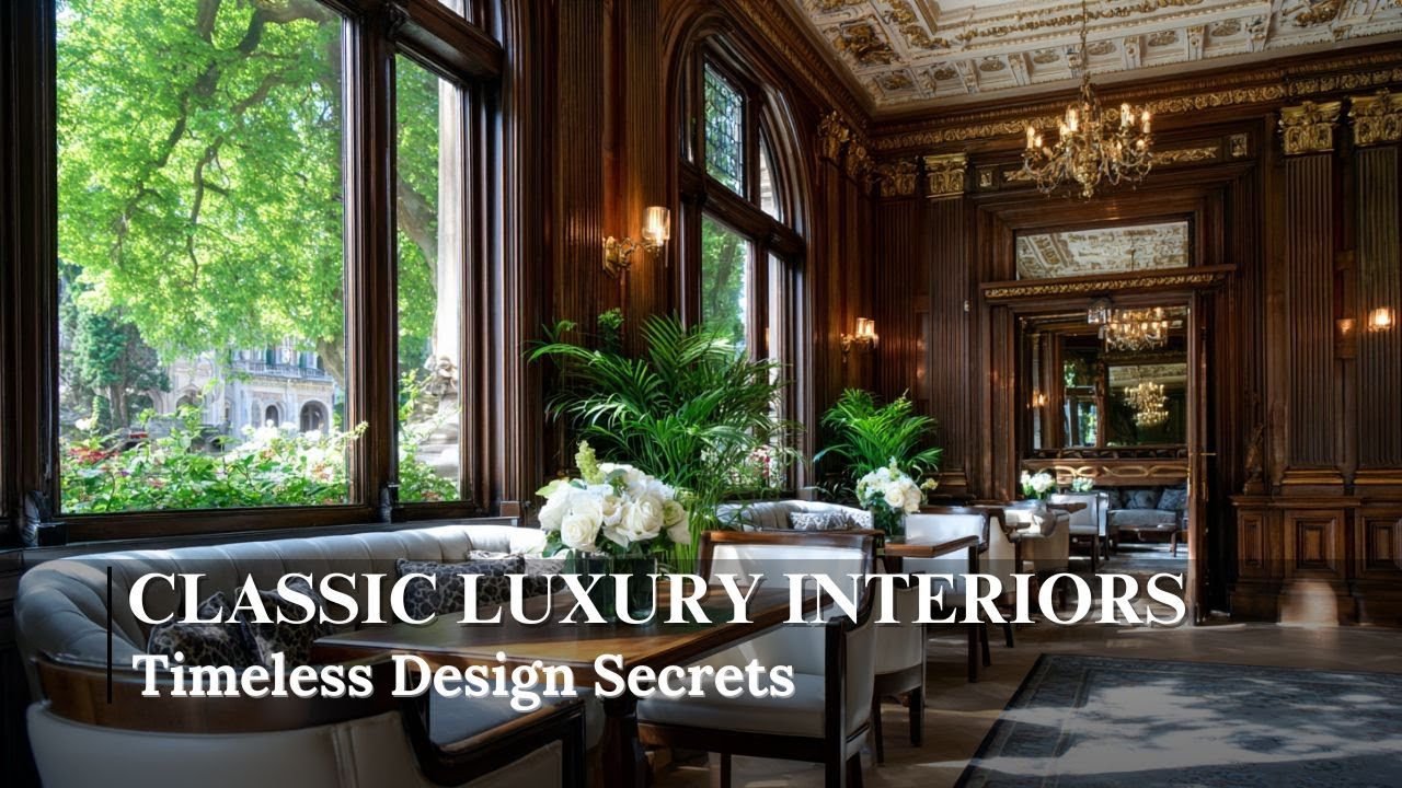 Classic Luxury Interiors   Elegant Furniture & Timeless Design Ideas for a Sophisticated Home